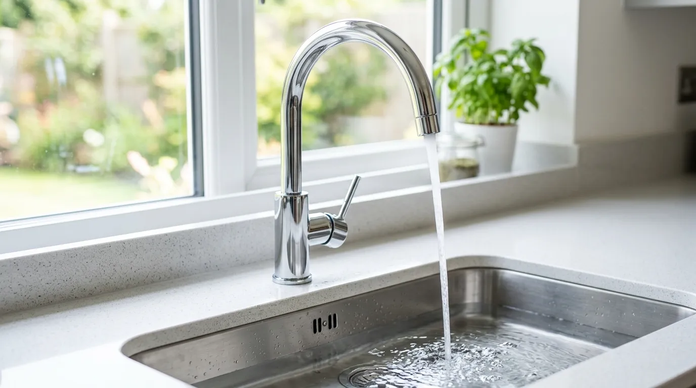 Local Plumbing Master Pros same day plumber fixing a faucet in Huron, KS